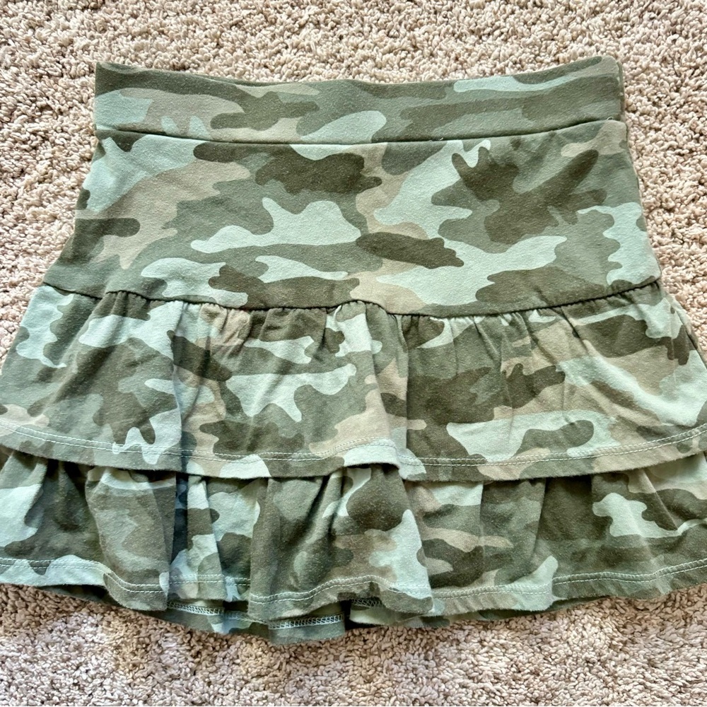 Justice Camouflage Skort